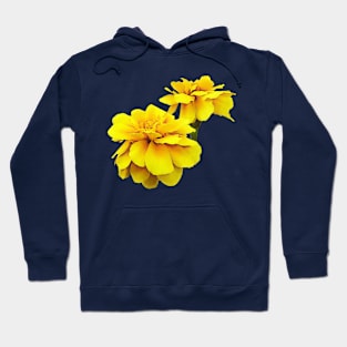 Two Yellow Marigolds Hoodie